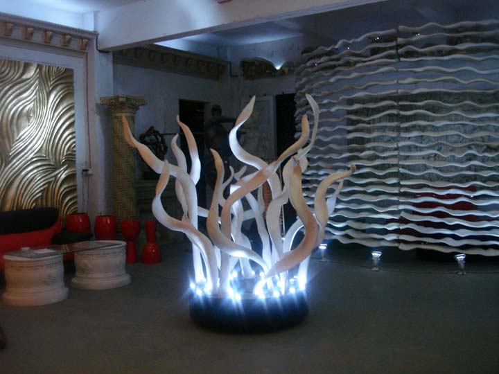 Abstract decorative screens